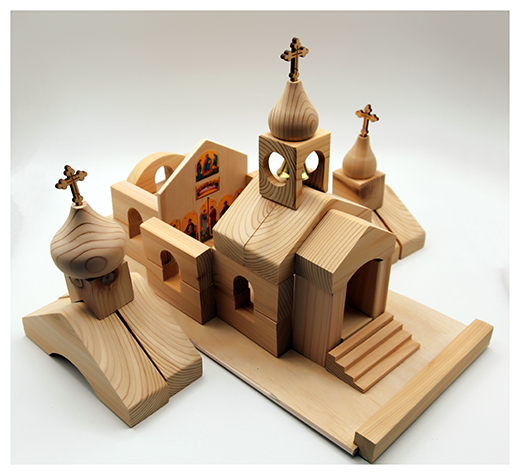 Wooden Block Church